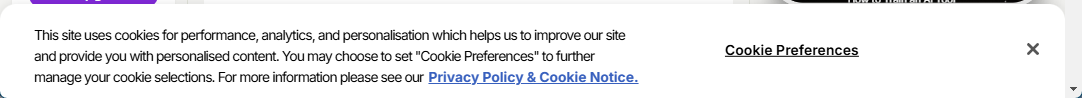 cookie consent banner