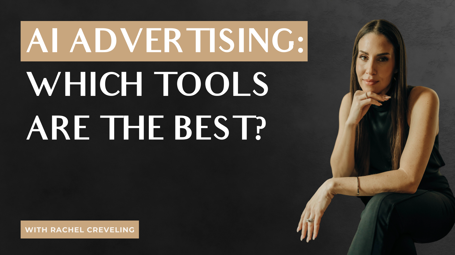 graphic saying ai advertising which tools are best