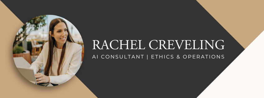 rachel creveling ai ethics consultant header image